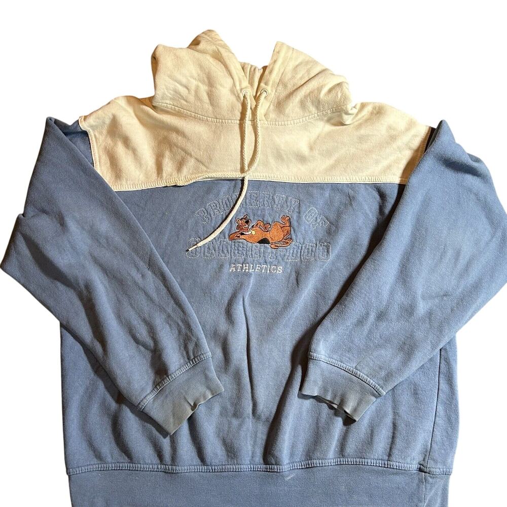 VIntage Cartoon Network Scooby Doo Pullover Hoodie Sweater 90s Blue
